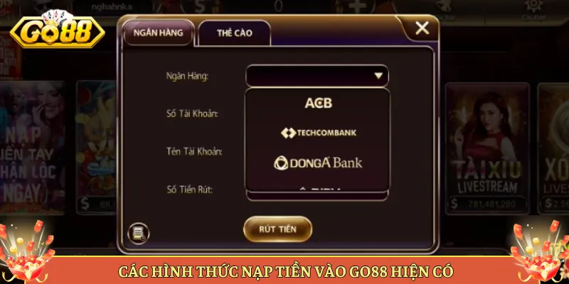 Hướng Dẫn Nạp Rút Tiền Go88 Nhanh Chuẩn Không Lo Treo 3 Các Bước Rút Tiền Về Tài Khoản