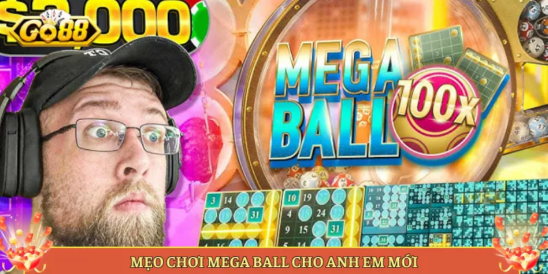 Mega Ball Tại Go88 Game Show Bingo Nhân Hệ Số Khủng. 3 Nếu anh em vừa mới biết tới Mega Ball, điều đầu tiên cần nhớ là: đừng lao vào kỳ vọng quá lớn ngay từ ván đầu. Mega Ball hay ở chỗ có thể nhân thưởng cao, nhưng để tận