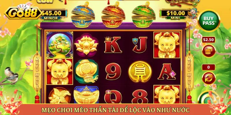 Mèo Thần Tài Slot Lộc Lá May Mắn Nổ Hũ Tại Go88. 2 Slot Mèo Thần Tài Tại Go88 Lộc Lá Cỡ Nào