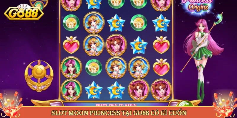 Moon Princess Slot Công Chúa Mặt Trăng Nổ Hũ Tại Go88. 3 Mẹo Chơi Moon Princess Săn Hệ Số Lớn
